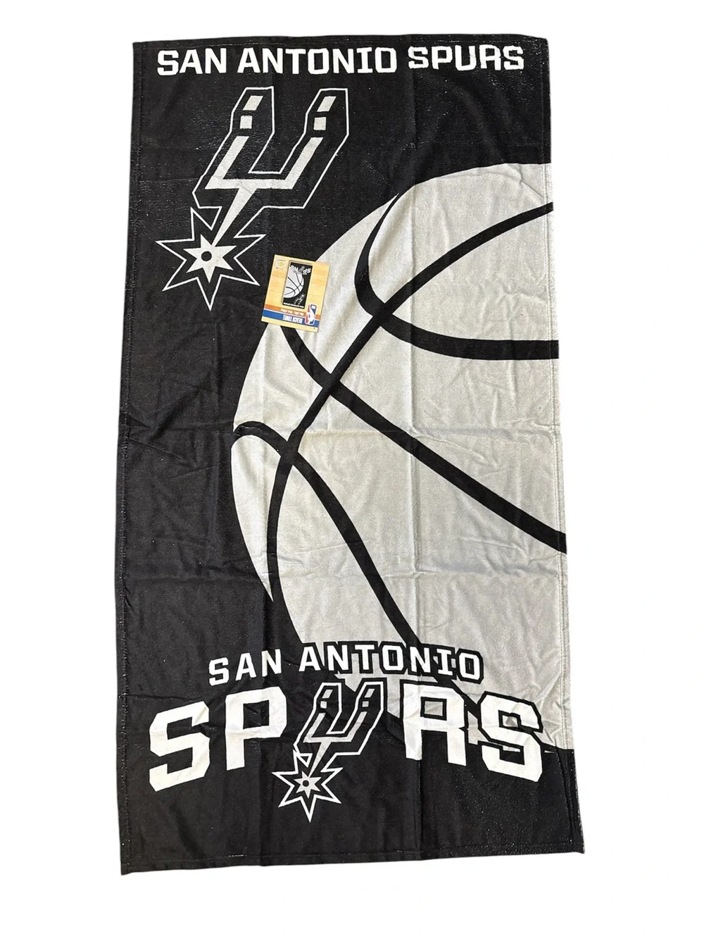 NBA San Antonio Spurs Beach Towel 60”X30” NWT